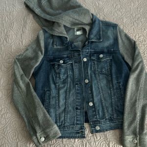 Old Navy mixed media Jean jacket